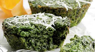 Parmesan Spinach Cake